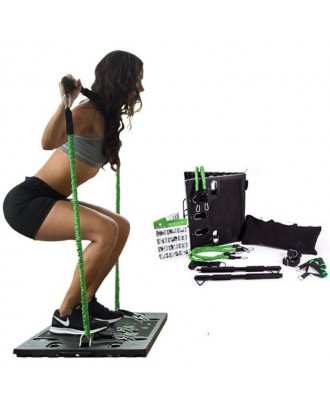 Hot selling portable fitness  tension rope set training device multifunctional training board