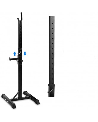 adjustable height dumbbell rack squat rack standing aid bar barbell placement dumbbell rack for Fitness equipment