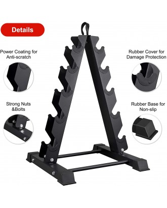Dumbbell Storage Rack 6 or 9 Tier Dumbbell Rack Stand Weight Set For Gym Exercise Dumbbell rack
