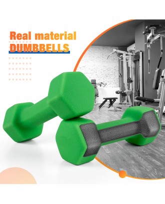 Dumbbell Group Strength Training Weightlifting Non slip Hexagonal Rubber Dumbbell Group Newest Adjustable Dumbbell Set