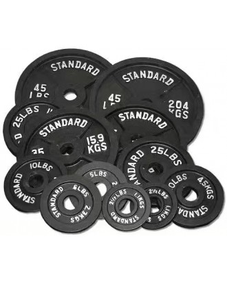 Weight Lifting Plate Gym Rubber Weight Plates Cast Iron Adjustable Barbell Dumbbell for Plate