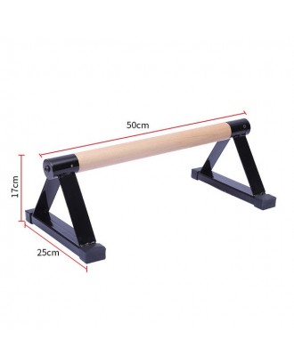 Amazon Sells Non-Slip Iron Triangle Training Push Up Bar Wooden Stretch Push up Stands Bars