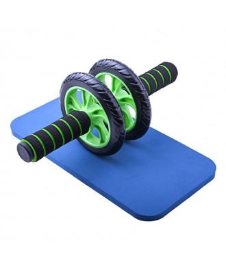 sweat absorbent handle ab roller wheel with kneeling pad ABS roller abdominal muscle training wheel