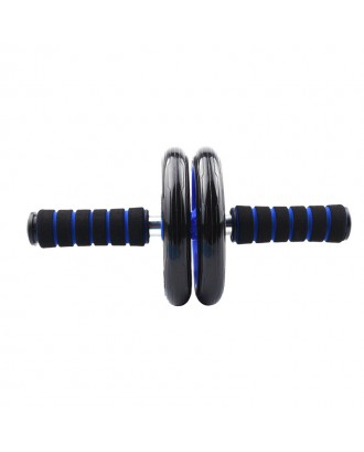 Popular Dual Ab Wheel Roller With Resistant Bands Rueda Abdominal Abdominal Trainer Wheel