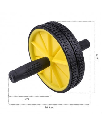Ab Roller Wheel Trainer Abdominal Exercise Machine Muscle Fitness Workout Equipment for Home Box Unisex Customized Logo Accept